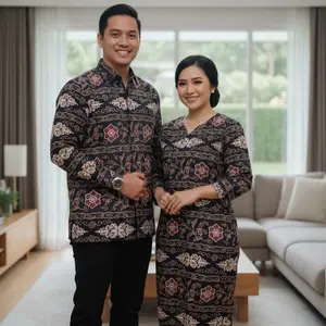 Batik Riau Motif Pucuk Rebung Meteran Bahan Mentah