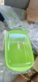 Product Review of Wadah saji plastik tutup bening ukuran M dan L from w**5 0
