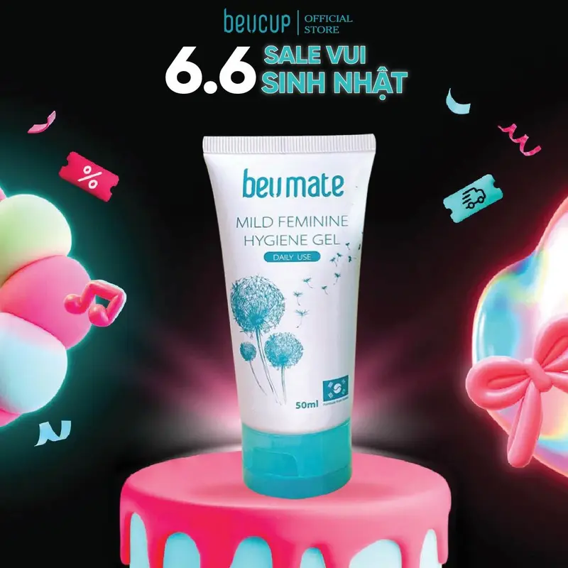 Cleansing Dung Dịch Vệ Sinh Cốc Nguyệt San Beumate 50ml - BM601 1