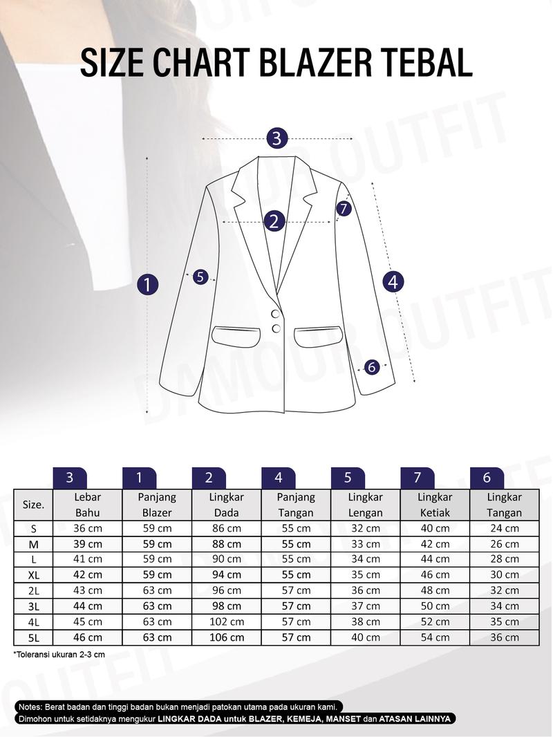 Product Introduction of Jas Blazer Wanita Jas Kerja Kantor Cewe Polos Dewasa Anak Jaket Blezer Cewek Pakaian Formal Kantoran Dasar Hitam Abu  Bahan Panjang Kancing Jumbo Big Size Cardigan Rompi Outer Perempuan  Ootd Korean Style Seragam Slimfit 0