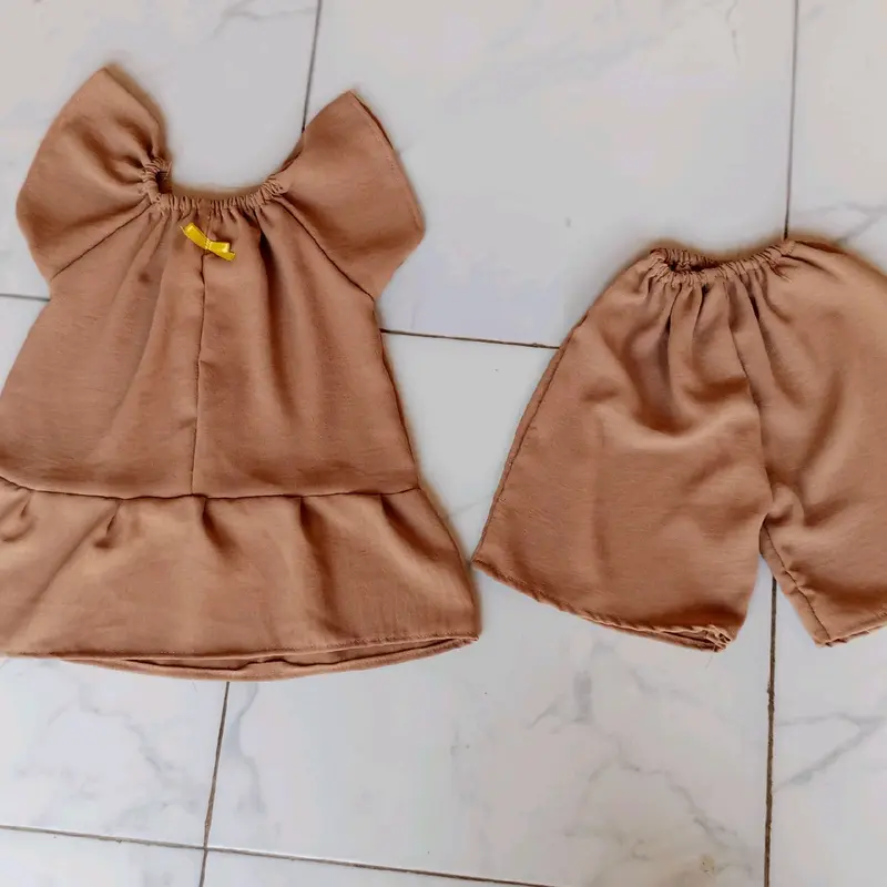Setelan anak balita eirflow Perempuan Katun random 3