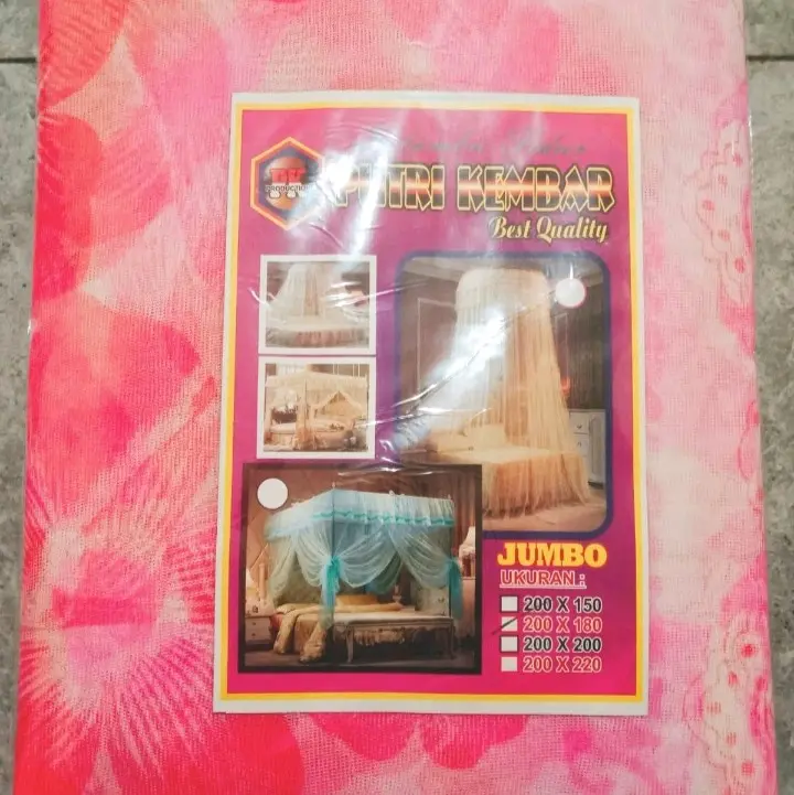 PROMO MURAH KELAMBU KOTAK KAMAR TIDUR ANTI NYAMUK JUMBO 180X200cm