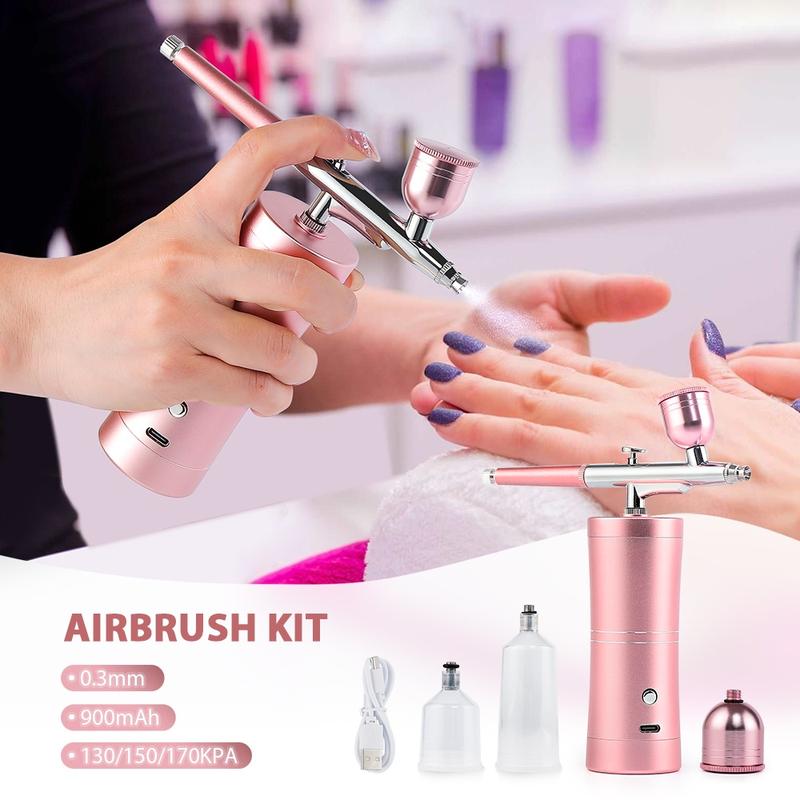 Product Introduction of เครื่องพ่นสารเคมีนาโน, ชุดพ่นสีเล็บแอร์บรัช 0.3 มม., แอร์บรัชขนาดเล็ก, เหมาะสำหรับแต่งหน้าและดูแลผิว 37