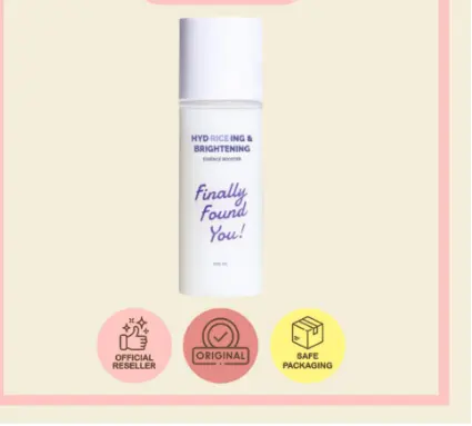 HYDRICEING & BRIGHTENING Essence Booster - Serum Infused Toner Untuk Semua Jenis Kulit 100mL 3
