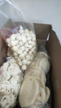 Product Review of Paket 5 bungkus CAMPUR + GETAS SUPER KEMPLANG IKAN TENGGIRI KHAS PALEMBANG  (200 gram)Kerupuk Snack Makanan from n**i 0