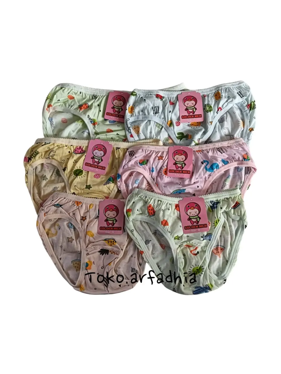 3PCS CD ANAK CEWE GOLDENICK 1187