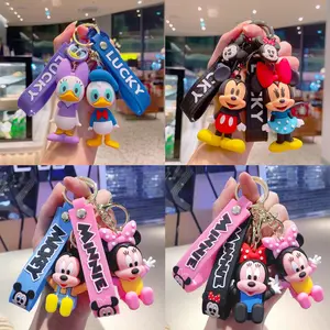 Gantungan Kunci Universal Multifunsi 3D Silicon Design Cute Character Disny Donal Duck