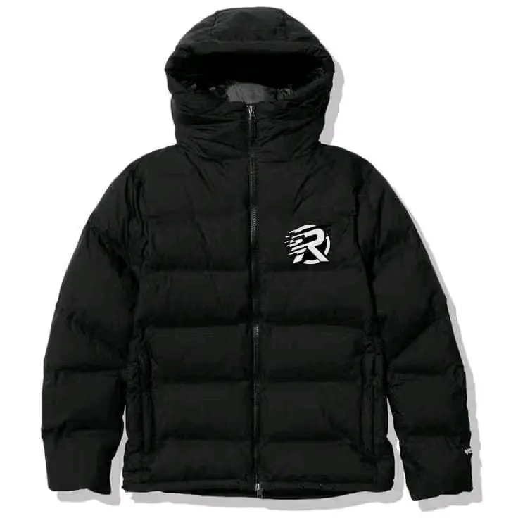 Jaket gelembung anak motif sablon R usia 4-14 tahun Fashion