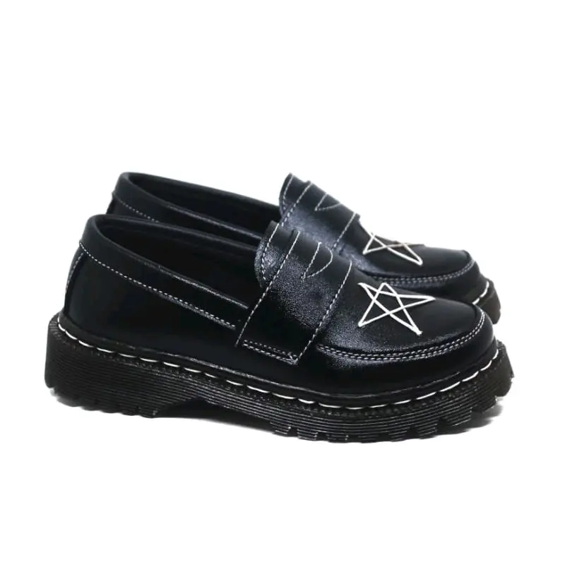 Sepatu Anak Laki Laki Almairah Dockmart Vintage Star Kids Pantofel Model Star Kids - Fashion Kaki Motif 1