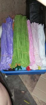 Product Review of 50pcs Fuzzy Wire Plush Colored Twisted Sticks - Creative Toy for Kids from n**e 1