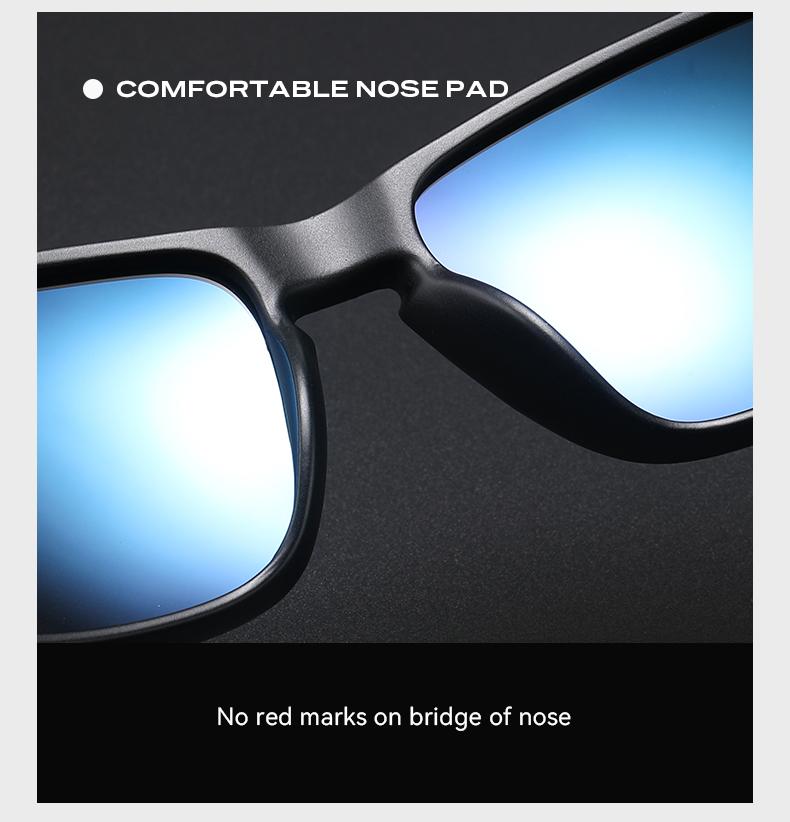 Product Introduction of SHIMANO Polarized Sunglasses Unisex UV400 Suitable Eyewear  Men Women Cycling Hiking Camping Sun Glasses 5