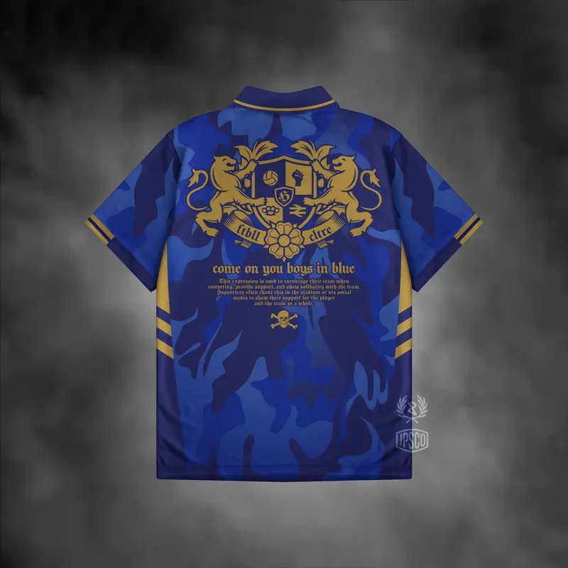 JERSEY PERSIB COME ON YOU BOYS IN BLUE JERSEY OLAHRAGA JERSEY VINTAGE RETRO Sport 3