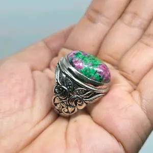 cincin ruby tadulako 20mm / batu rubi tadulako / cincin asli pria wanita