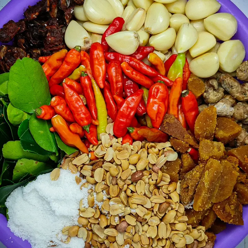 QUEEN SAMBEL PECEL KEDIRI ( BERAT 1 KG) Pedas 7