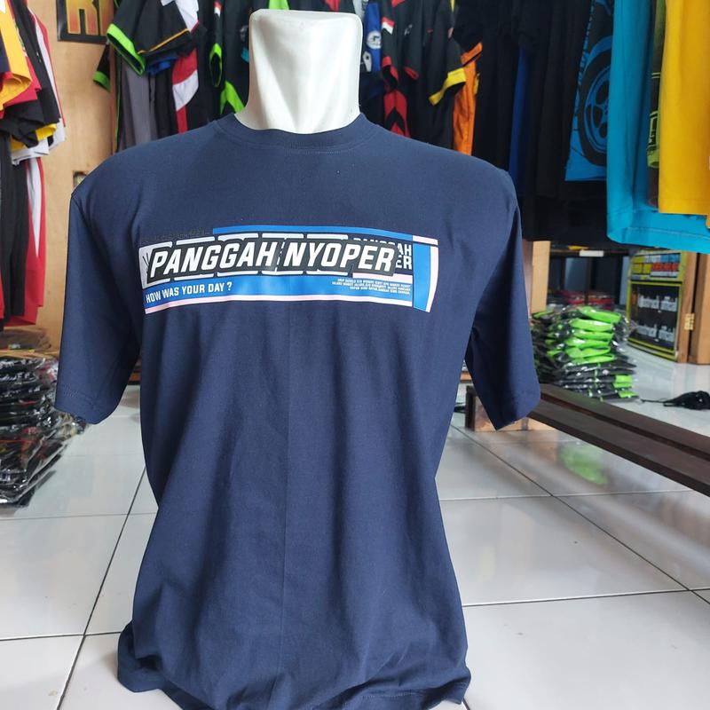 Kaos Sopir Mangan Turu Ngopi Nyoper Bayaran Katun Combed 1