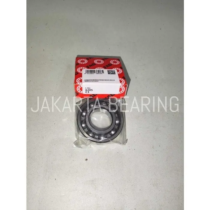 Ball Bearing FAG 6205/C3 6205 C3 Original 25x52x15