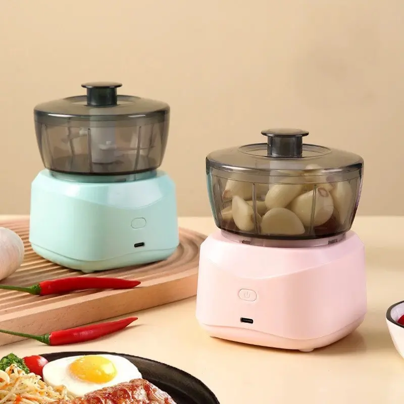 Mini Processador De Alimentos Elétrico Picador De Alho Triturador De Pimenta 350ml baoshi