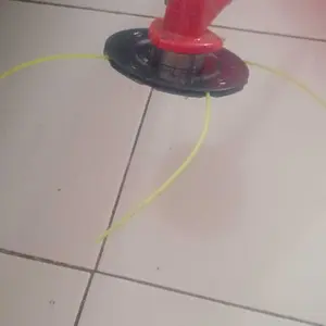 KDK Paket Trimer Head Dudukan Senar & Trimer Line Pisau Senar Nylon Tali Senar Potong Rumput 15 Meter 30 Meter 50 Meter