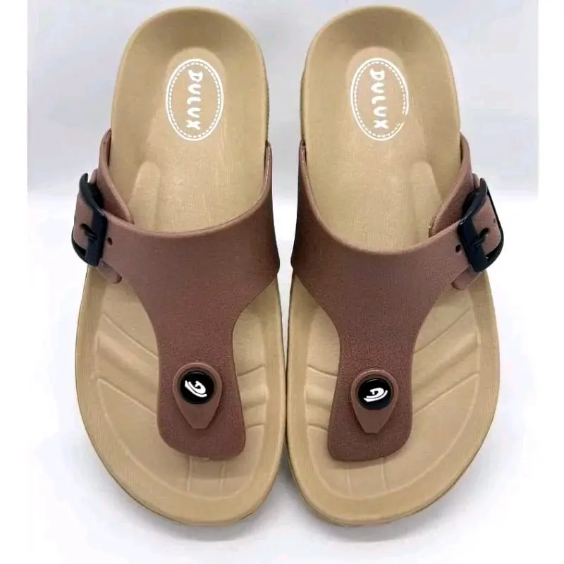 sandal karet jepit Dulux original size 39 - 43 sandal unisex lentur empuk ringan 6