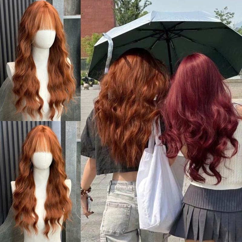 DJ-14 Tóc nguyên đầu xoăn xù hippie 60cm Women Wig Tóc Giả By Tóc giả Dung Ji