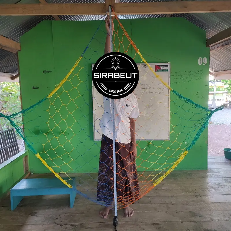 Hammock Jaring Jumbo Anti Keringat Anti Panas untuk Santai dan Mancing - Outdoor, Camping 6