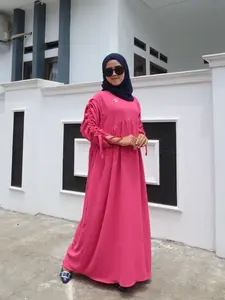 Renata Dress Gamis Airflow Crinckle