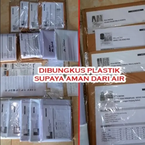 Pola Jasko - Pola Instan Jasko - Pola Jas Koko Pria Dewasa | Rumah Kreatif AFH 3