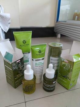 Product Review of Azarine Complete Face Series Treatment Paket Lengkap Skincare Face Wash Toner Day Cream Night Cream Moisturizer Cleansing Creamy Facial Oily from e**e p**a 0