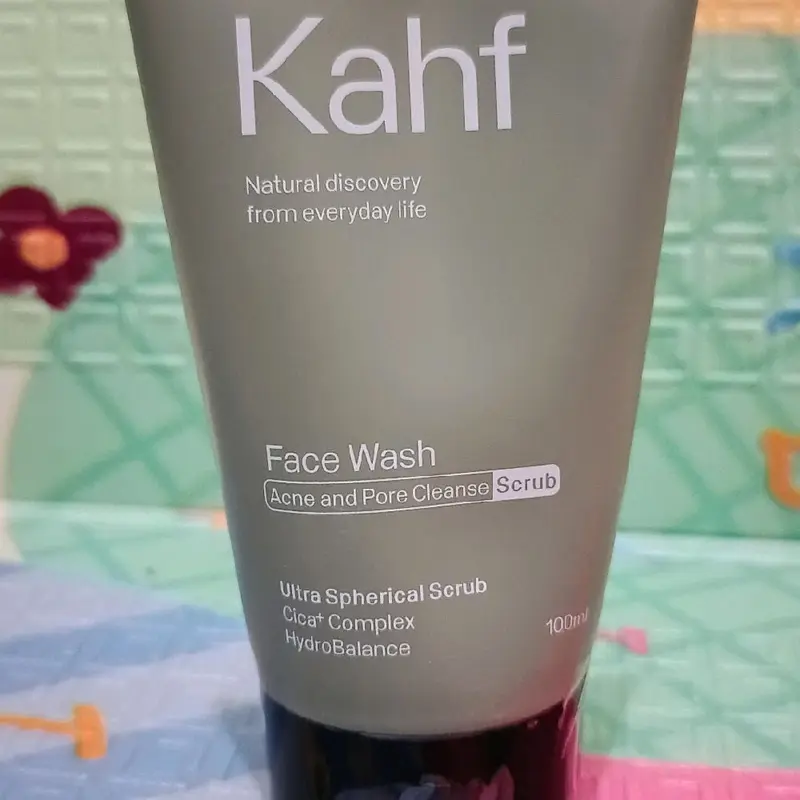 SALE Kahf - sunscreen & Sabun Wajah Pria - Kahf Face Wash - 100 ML Berminyak Kotoran Membersihkan Mencerahkan Facial Laki Muka 6