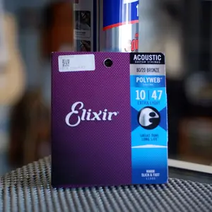 Senar Akustik Original Elixir 11000 ukuran 10/46 Poliweb,senar elixir,senar ori elixir
