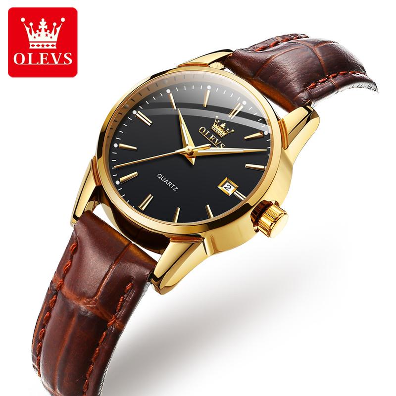 OLEVS #6898 Fashion Casual Women Quartz Watch Waterproof Watch Top Brand Luxury Simple Business Sports Wristwatches For Ladies Girls Students Female Gift 7