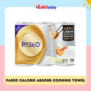Paseo Calorie Absorb Cooking Towel Roll Tissue Dapur Tissue Masak