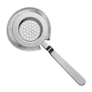 Bar Strainer Stainless Steel Saringan Minuman Cocktail Bartender Kitchenware