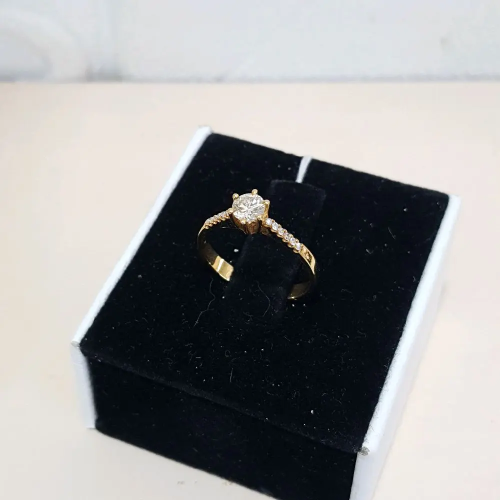 cincin emas berlian fashion nj34