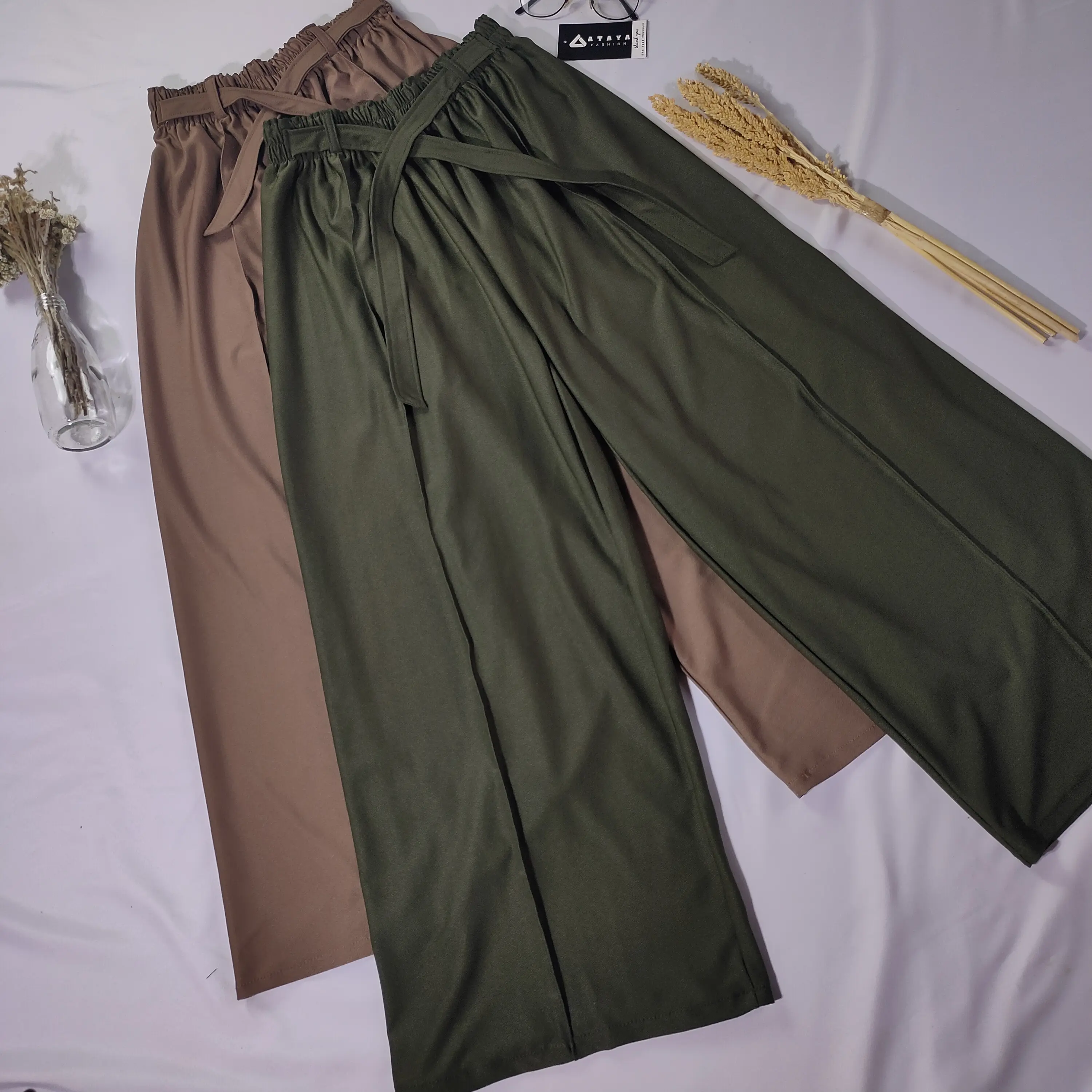 KULOT ATAYA MUMBLE PREMIUM MUAT BB 40-95kg celana  panjang  wanita  melar Kain Nyaman Bawahan Pant Variasi Standar Dewasa