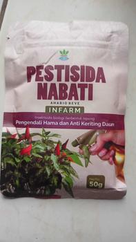 Product Review of INFARM - Pestisida Organik Serbuk Pengendali Hama Tanaman from M**i E**a 0