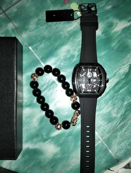 Product Review of 【003Harga telah diganti, cepat beli】BIDEN Jam Tangan Pria Anti Air Olahraga Multifungsi Tali Silikon Pria Jam Tangan Cowok Original YNR028 from a**9 0
