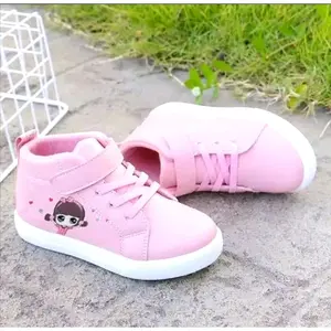 Sepatu Boot Fashion Anak Perempuan Motif By Happy Viral Terbaru Anti Slip Nyaman Di Kaki