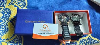 Product Review of CristianoAillenJamTanganPriaAnalog8895RantaiStainlessSteelChronographKacaSapphireWaterResistant3ATMWatchesWaterproof from w**o 0