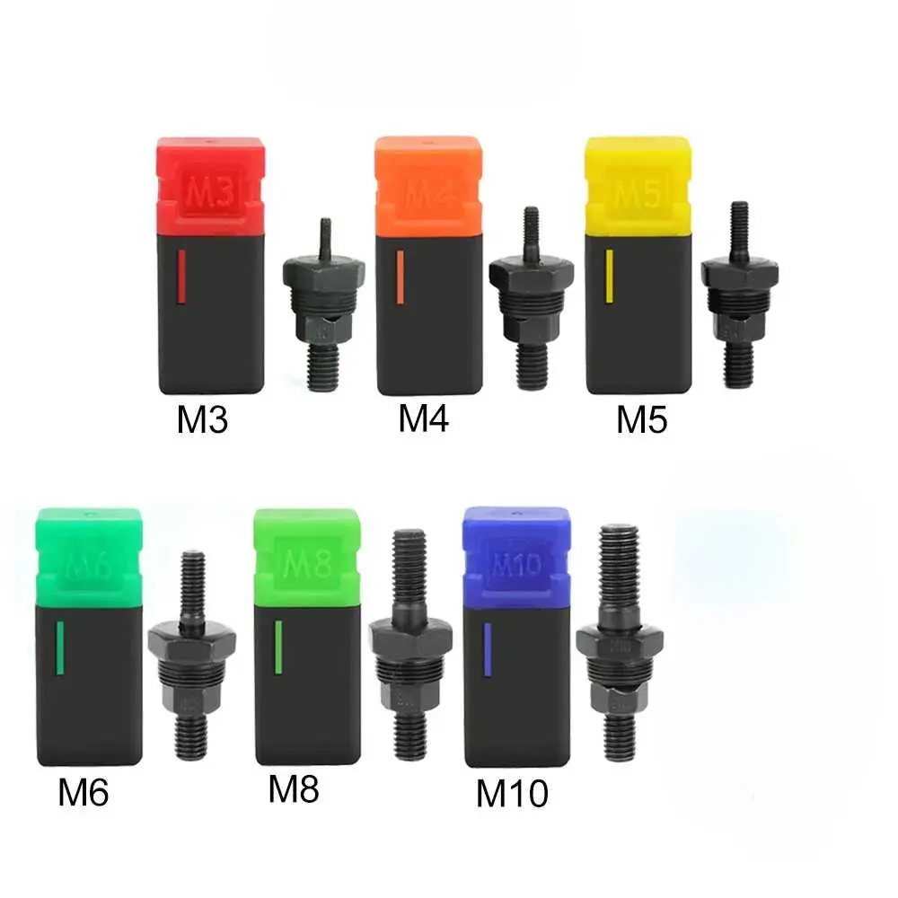 Kepala Tang Riveter Nut Gun Replacement M3-M10 6 Pcs