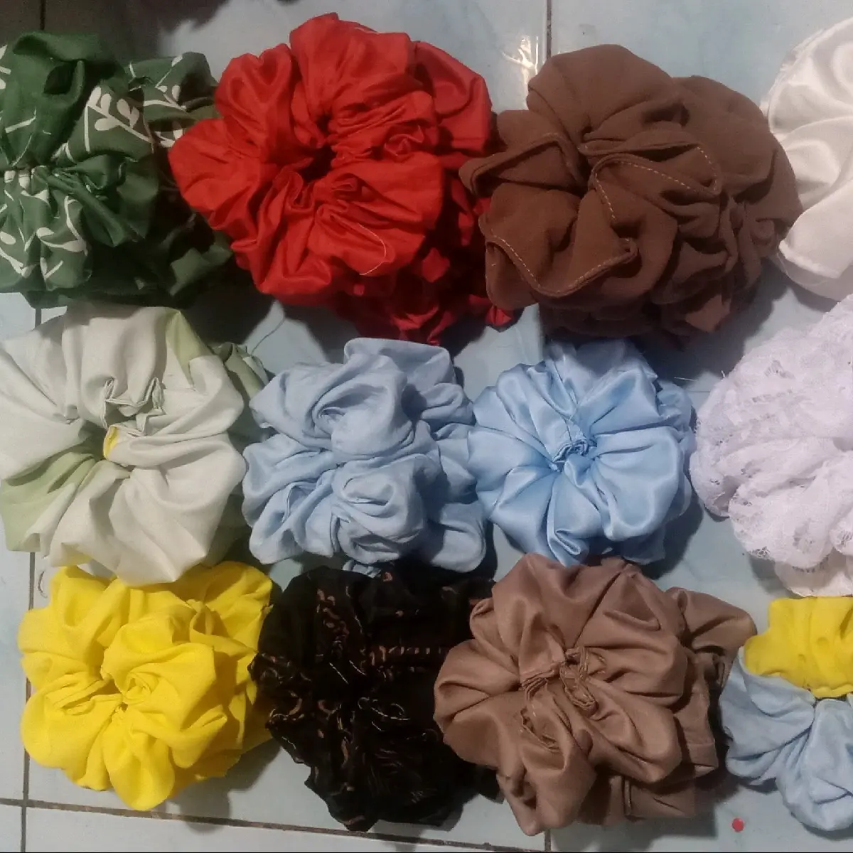 termurah scrunchie hijab ikat rambut