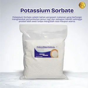 (450gr) Pengawet Makanan Potassium Sorbate | Kalium Sorbate | Pengawet Food Grade | Asam Sorbat Alami
