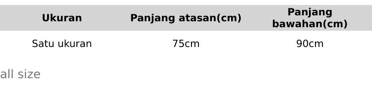 setelan rok Deena casual katun Stretch by Calistha muslim Panjang