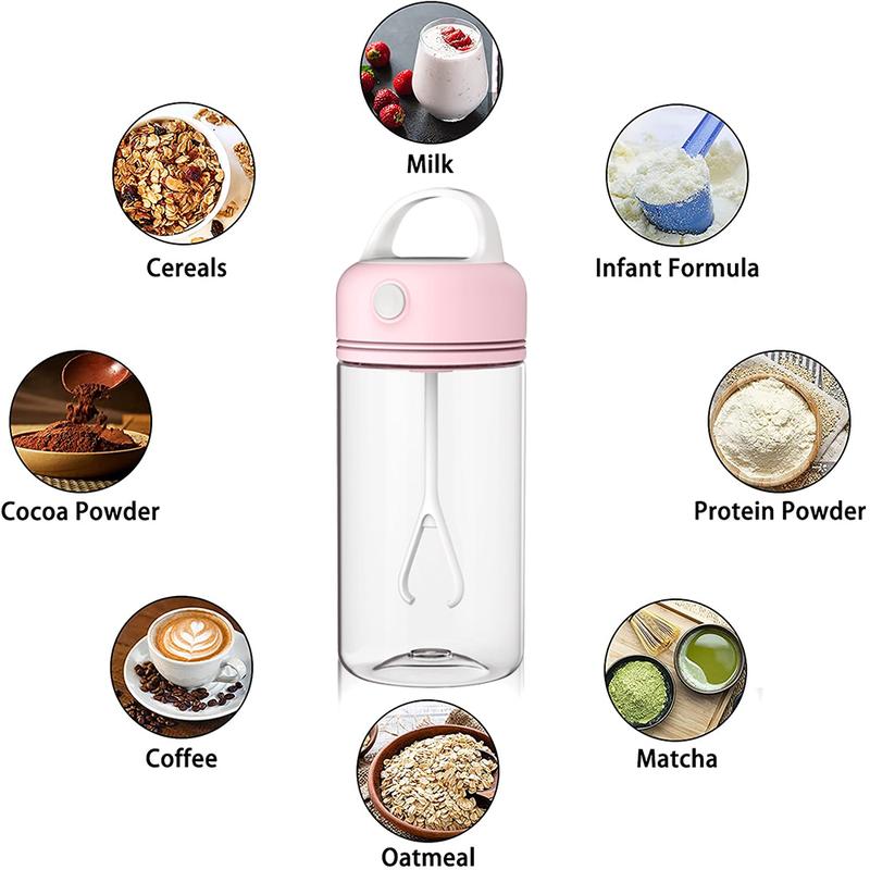 380ML Electric Protein Shaker Bottle Mixer Coffee Stirring Cup