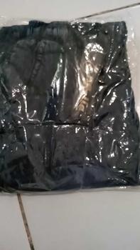 Product Review of SELLA GARIS BLACK CELANA BAGGY JEANS Bordir Kantong Karet Samping from R**3 0