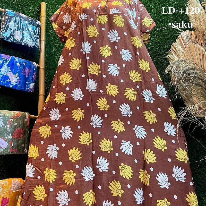 Paket Hemat 4 Pcs Daster Payung Jumbo Ld 120 + BONUS 1 DASTER Bahan Rayon Adem 3