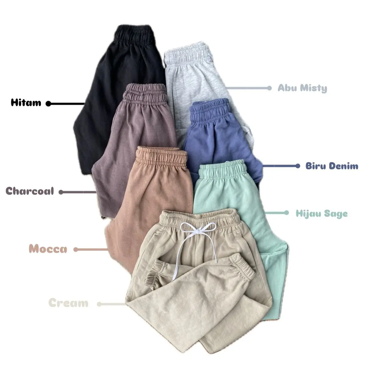 3 PCS CELANA JOGGER/SWEETPANTS ANAK,UNISEX,UNTUK ANAK LAKI-LAKI DAN PEREMPUAN