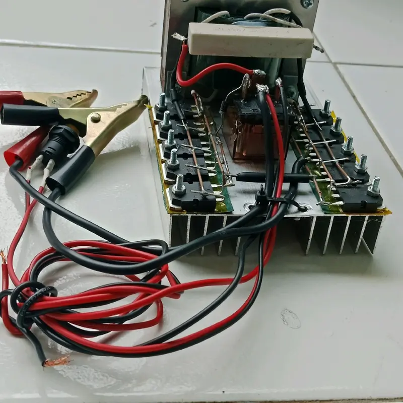 MESIN INVERTER 10 transistor 3