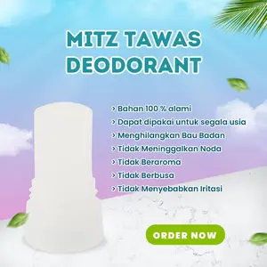 [TERLARIS] Deodorant Alami Penghilang Bau Badan - Mitz Tawas Deodorant