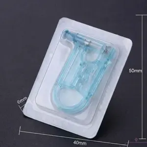 2 PCS Alat Aksesoris Pasang Anting Hiasan Telinga Bahan PVC & Stainless Ukuran 4,8 cm x 42 cm Mudah Digunakan dan Praktis